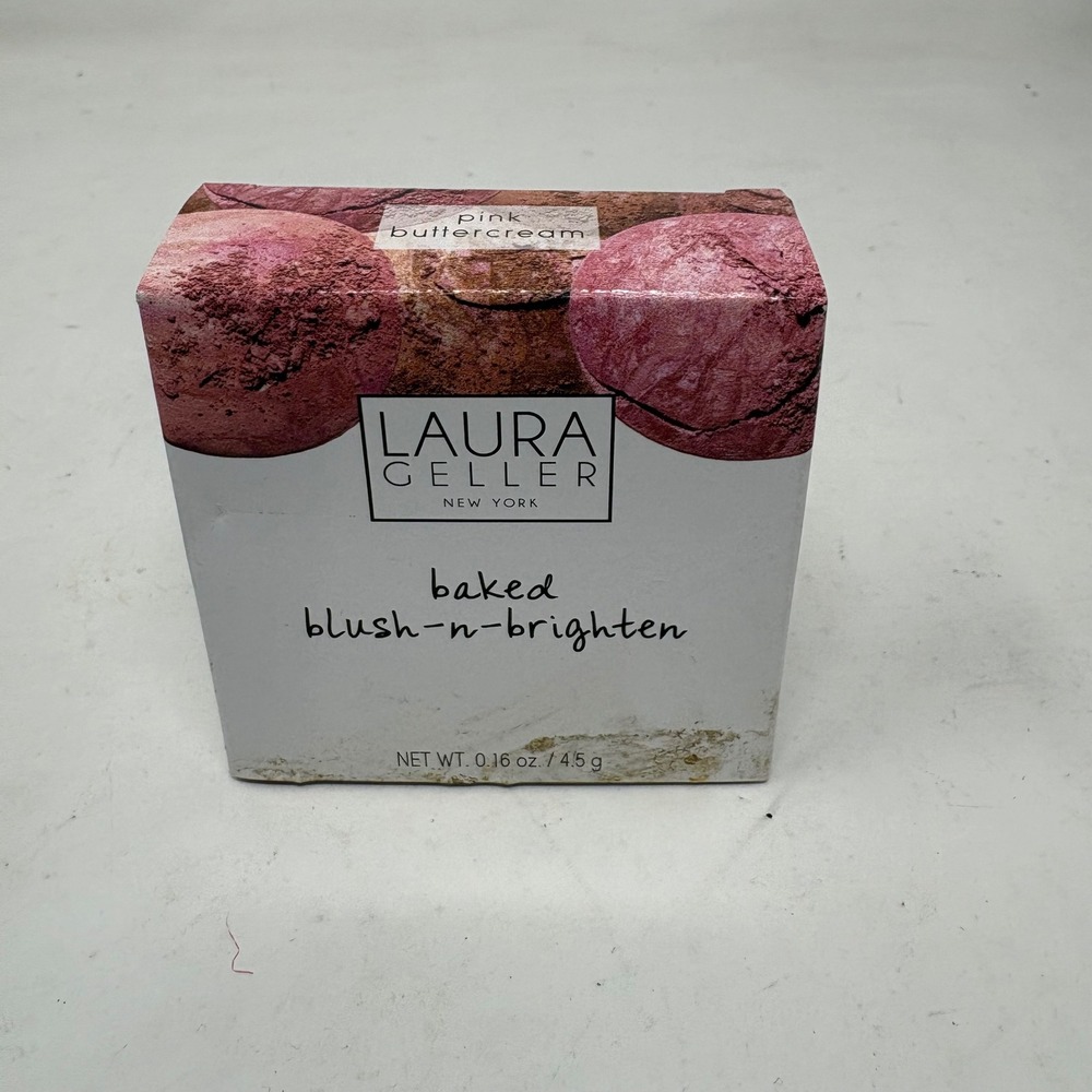 Laura Geller Baked Blush-n-Brighten Pink Buttercream 0.16oz 4.5g New In Box